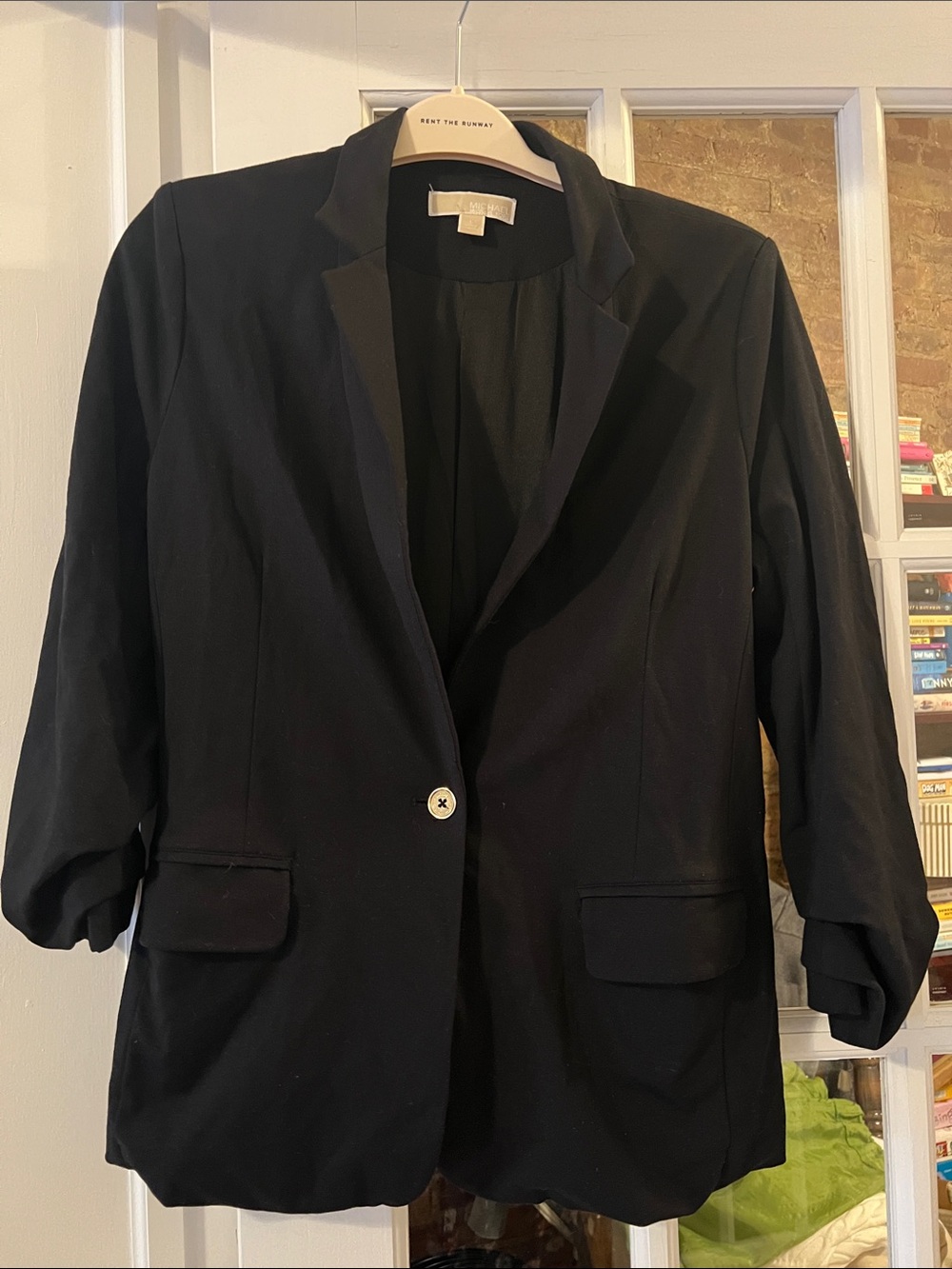 Michael Kors Black Women's Single-Button Blazer